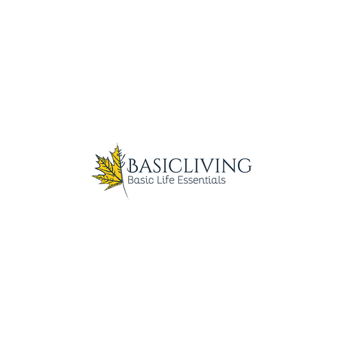 Living logo with the title 'Basic Living Logo Design'