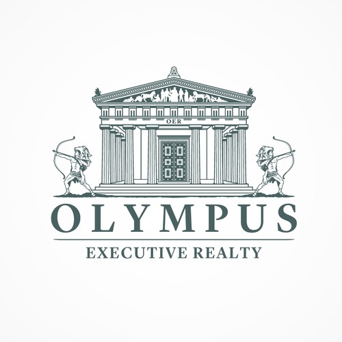 Mythology logo with the title 'Logo for Greek powerful Real Estate Company'