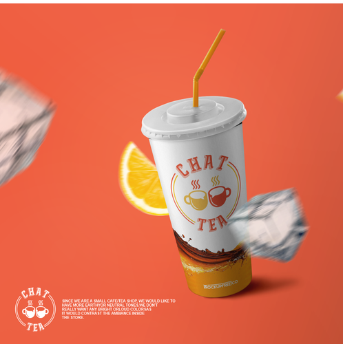 Tea brand with the title 'CHAT TEA'