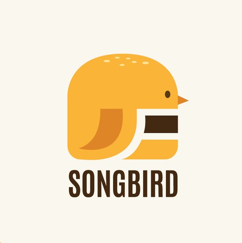 Fast food design with the title 'Unique and playful Burger logo for a Food Truck'