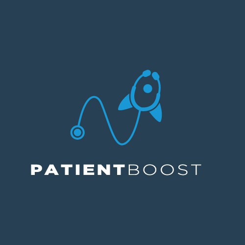 Boost logo with the title 'stethoscope rocket'