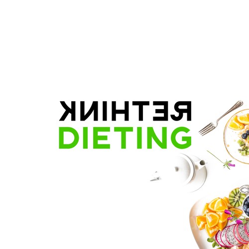 Diet logo with the title 'CREATIVE Logo for Food & Nutrition Brand'