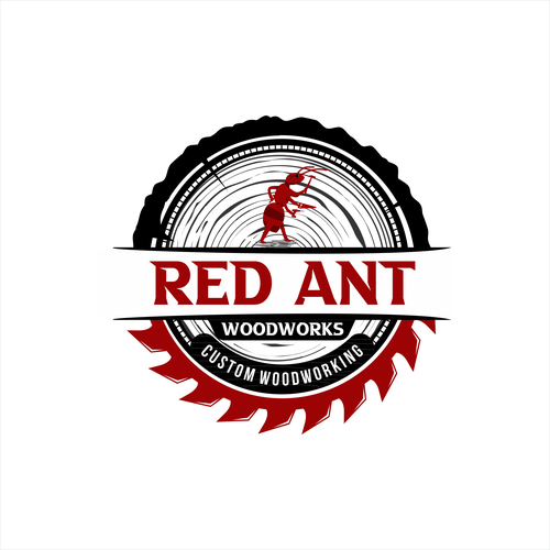 Insect design with the title 'Badge logo for Read Ant'