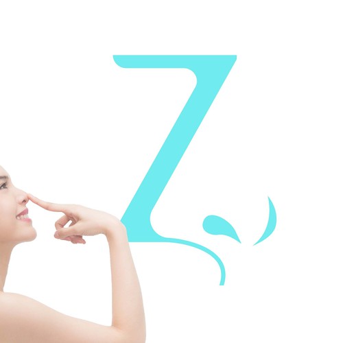 Z design with the title 'Logo for rhinoplasty '