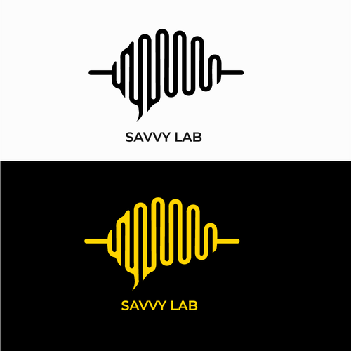 Artwork logo with the title 'brain wave'