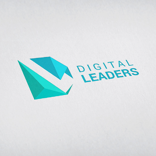 Polygon logo with the title 'Geometric Concept for a Technology Startup'