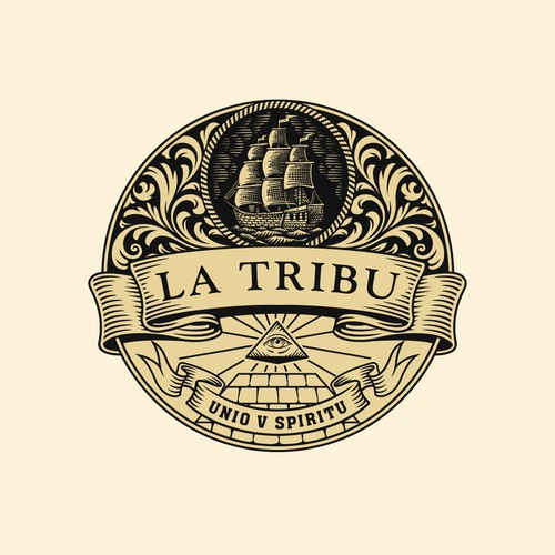Sail logo with the title 'LA TRIBU'