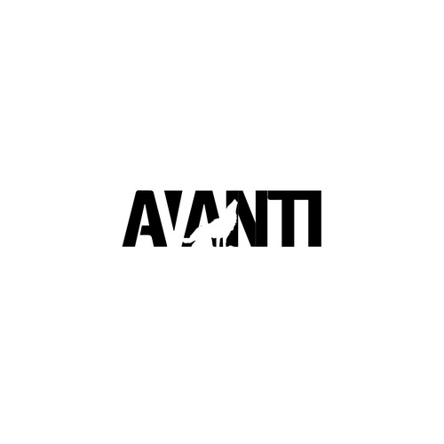 Minimalist logo with the title 'Avanti Logo'