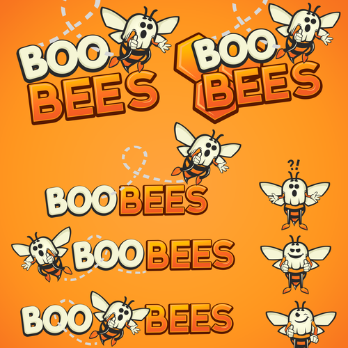 Ghost logo with the title 'Boo Bees'