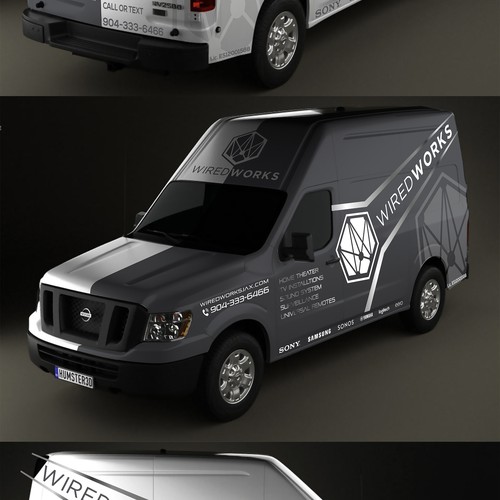 Aggressive design with the title 'Un look aggressivo'