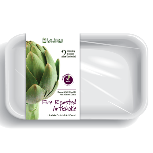 Cooking design with the title 'product packaging for Buy Fresh Produce Inc.'