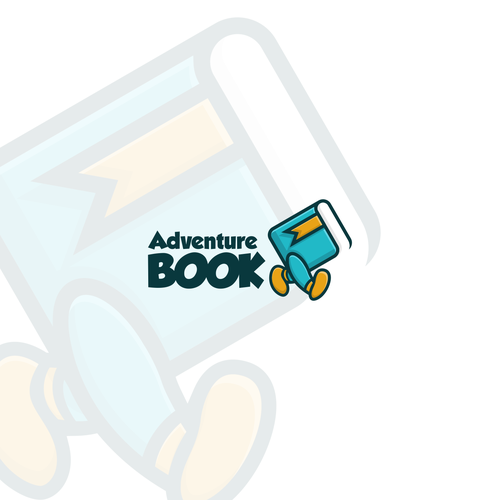 Artwork logo with the title 'Adventure Book'