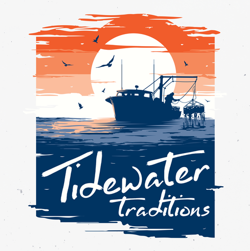 Fishing t-shirt with the title 'Fishing T-Shirt Design'