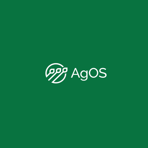 Foreign exchange logo with the title 'AgOS Logo Design'