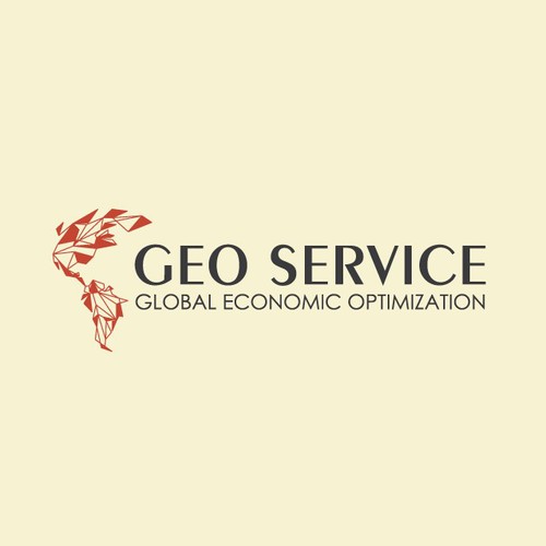 Globe brand with the title 'geo service'