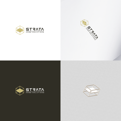 Architect brand with the title 'Logo design for Strata Home Solutions.'