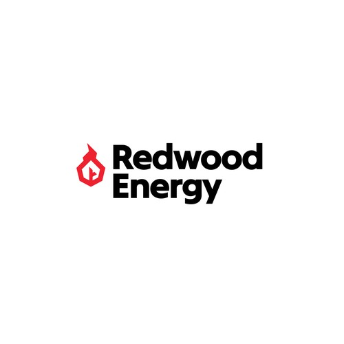Redwood design with the title 'Redwood Energy logo'