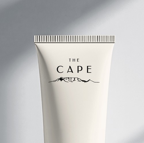 Product logo with the title 'The Cape'