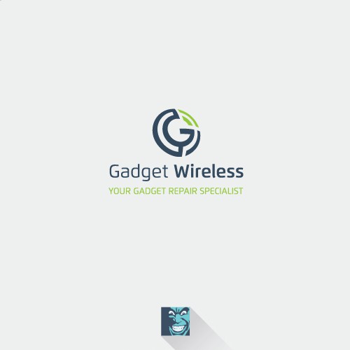 Wireless design with the title 'great logo for gadget repair center'
