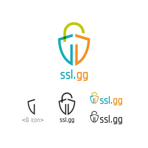 Padlock logo with the title 'padlock secure'