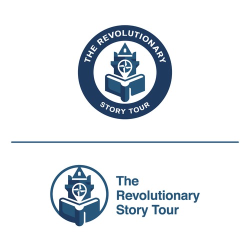 Tower logo with the title 'Book Tower Logo'