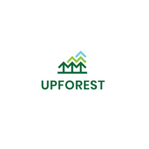 Environmental design with the title 'Upforest'