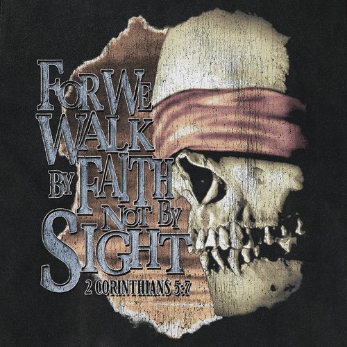 Religious t-shirt with the title 'FAITH'