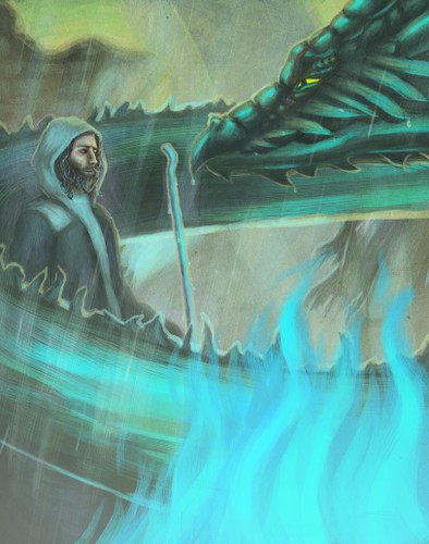 Dragon artwork with the title 'TGIT Illustrated Edition - Chapter 6'