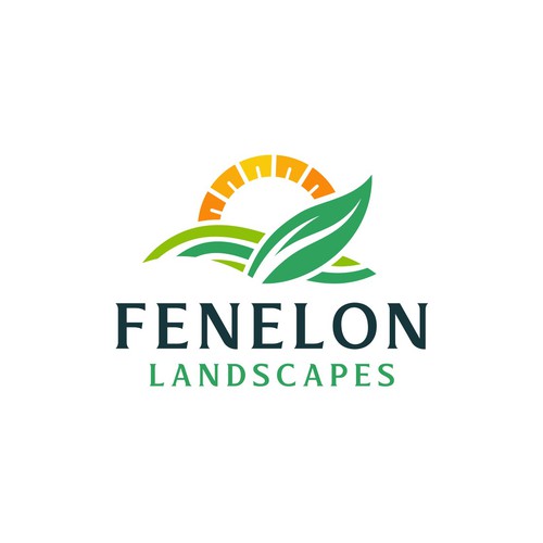 Gardening logo with the title 'Landscape Maintenance'