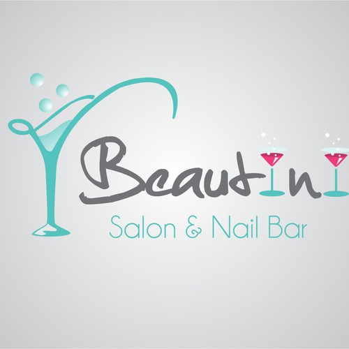 Bar and restaurant logo with the title 'Beautini'