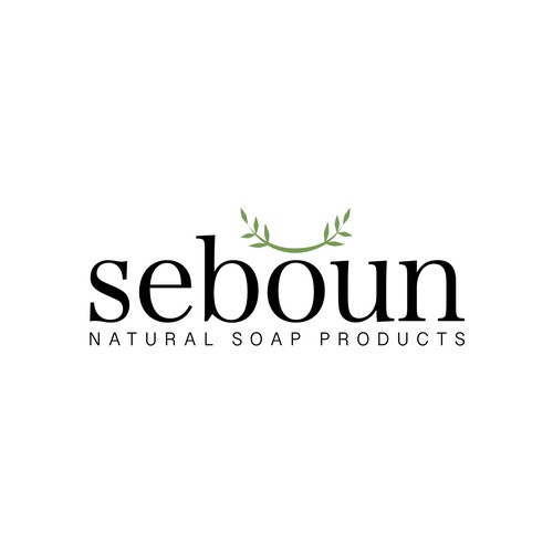 Essential oils logo with the title 'Logo for Natural Soap Company'