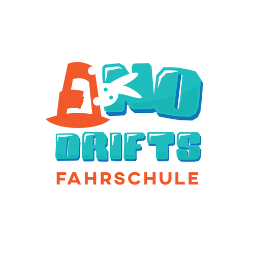 Driving logo with the title 'Logo design contest entry'