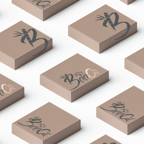 Ecological brand with the title 'Logo concept for sustainable living store'