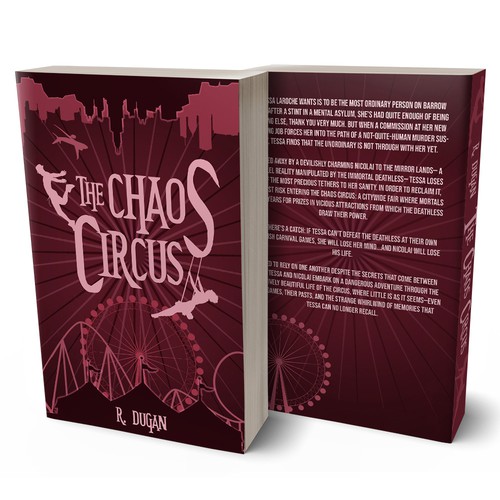 Circus design with the title 'The Chaos Circus'