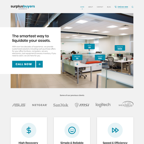 San Francisco design with the title 'High converting Landing Page.'