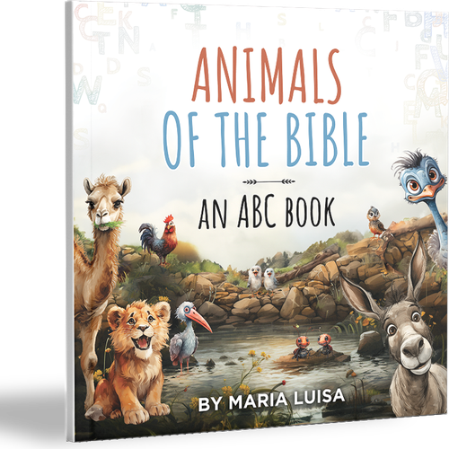 Book artwork with the title 'Kids book illustration '