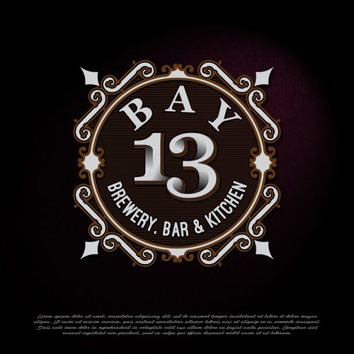 Beauty brand with the title 'Vintage emblem logo'