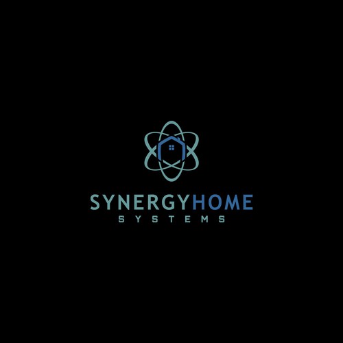 Synergy logo with the title 'Synergy Home Logo concept'