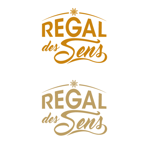 French logo with the title 'Regal des sens'
