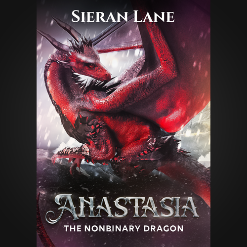 Dragon book cover with the title 'Anastasia book cover'