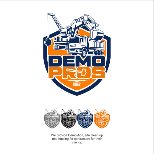 Literal logo with the title 'Demo Pros'