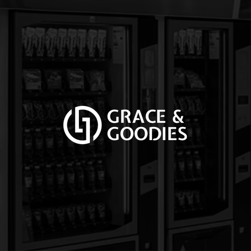Vending logo with the title 'Grace & Goodies Logo Concept'
