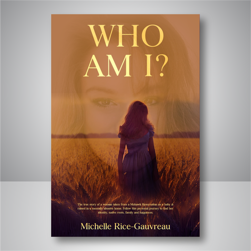 Story book cover with the title 'WHO AM I'