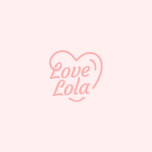 Streetwear logo with the title 'Love Lola Logo Design'