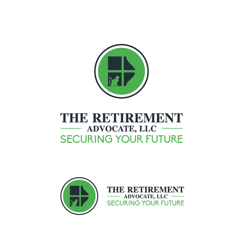Futuristic brand with the title 'Outside the box concept for retirement financial planning. '