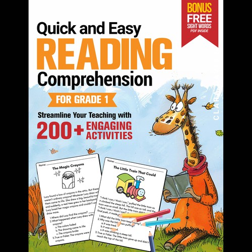 Teacher design with the title 'Reading Comprehension!'