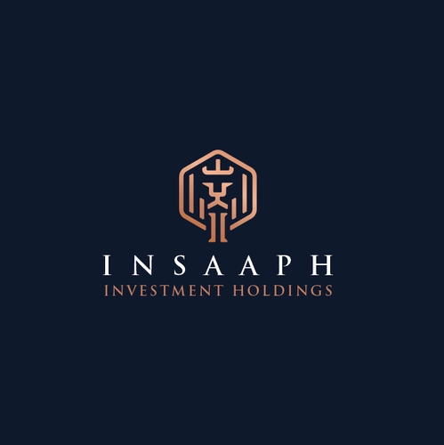 Black lion logo with the title 'Insaaph (Pty) Ltd logo'