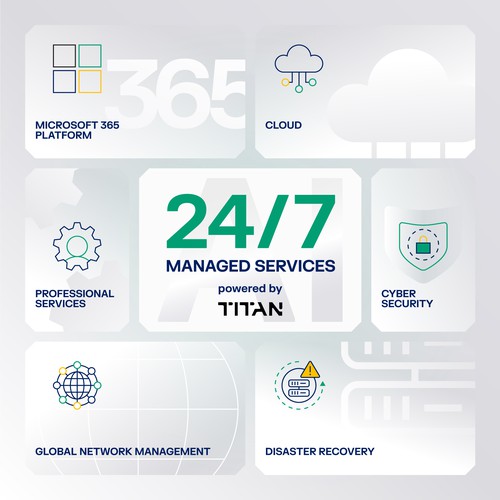 Platform design with the title 'AI-Native Platform Design for Managed Services Provider'
