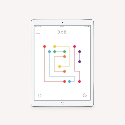 Puzzle design with the title 'Puzzle game design.'