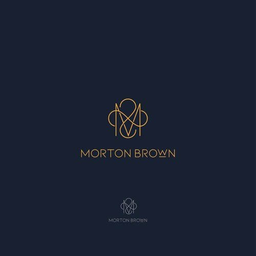 Estate design with the title 'morton brown'